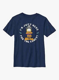 Garfield Here For Candy Youth T-Shirt