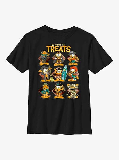 Garfield For The Treats Youth T-Shirt