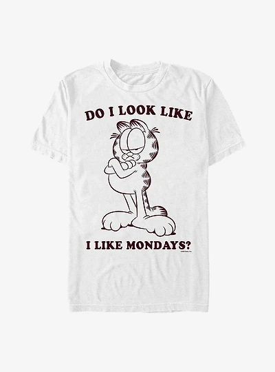 Garfield Do I Look Like I Like Mondays T-Shirt