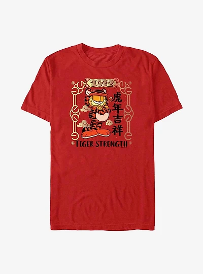 Garfield Tiger Strength Poster T-Shirt