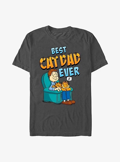 Garfield & Jon Best Cat Daddy T-Shirt