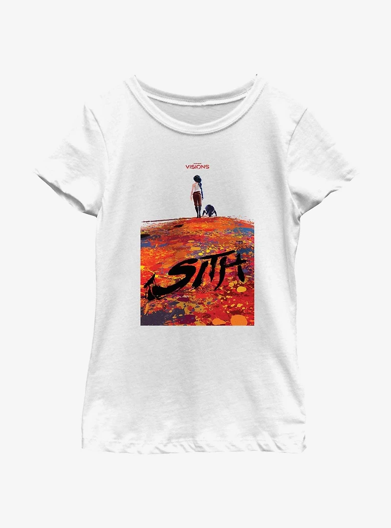 Star Wars: Visions Sith Poster Youth Girls T-Shirt