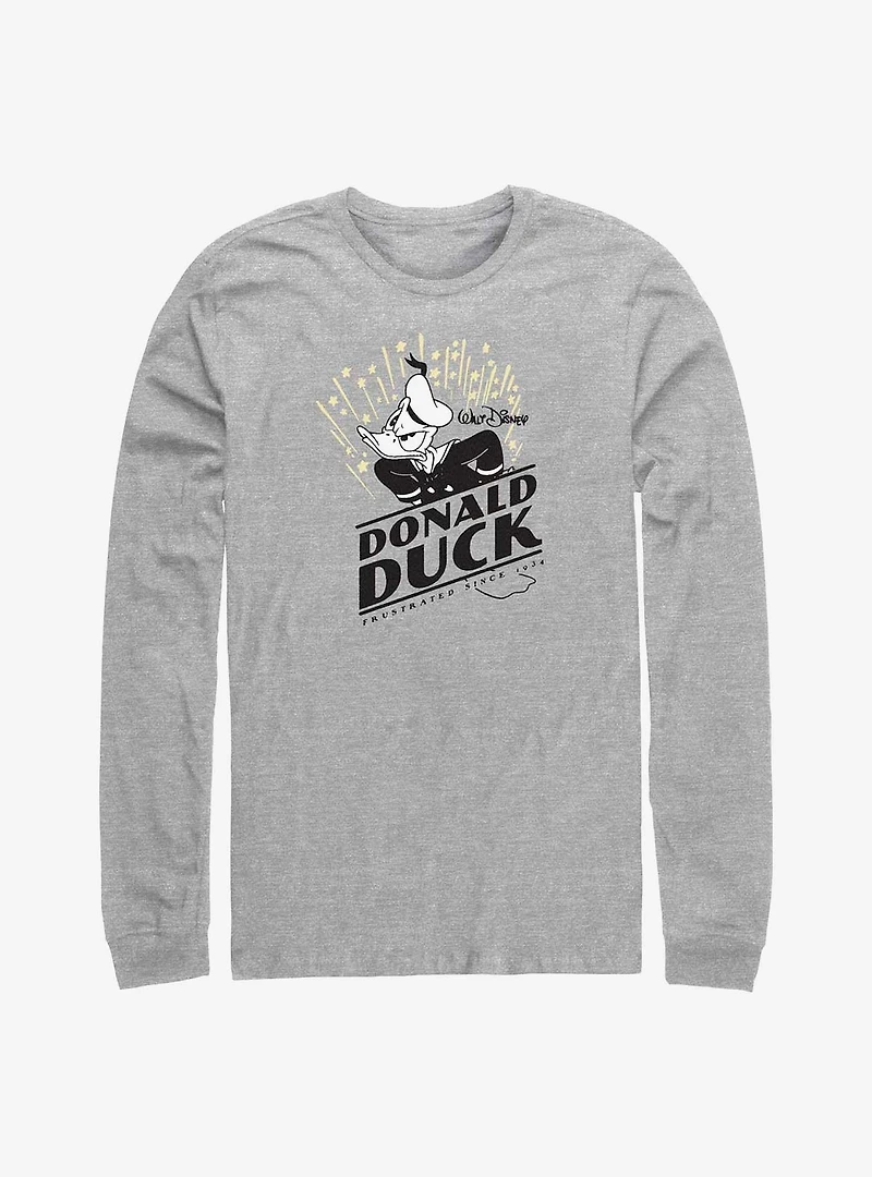 Disney100 Donald Duck Donal Frustrated Long-Sleeve T-Shirt