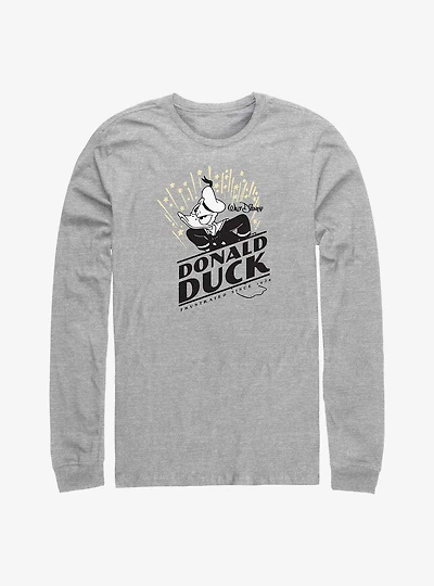 Disney100 Donald Duck Donal Frustrated Long-Sleeve T-Shirt