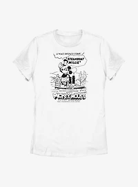Disney100 Mickey Mouse On Deck Womens T-Shirt
