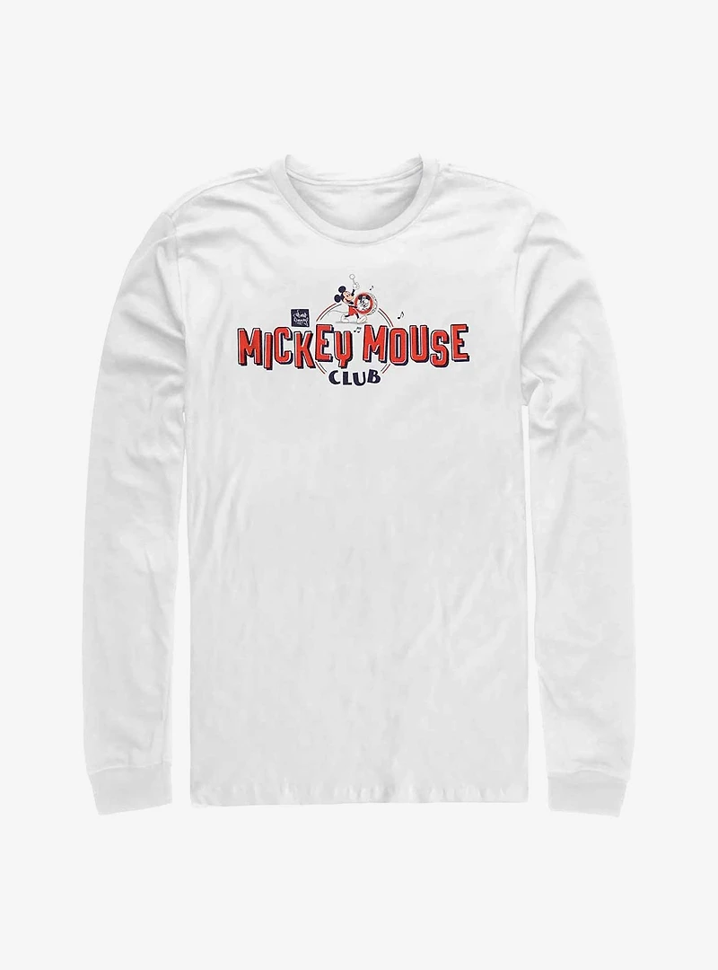 Disney100 Mickey Mouse Chest Long-Sleeve T-Shirt