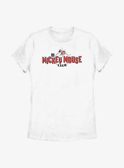 Disney100 Mickey Mouse Chest Womens T-Shirt