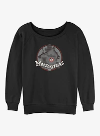 Disney100 Mickey Mouse Mouseketeers Womens Slouchy Sweatshirt