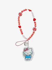 Sanrio Hello Kitty Beaded Phone Wristlet
