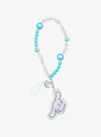 Sanrio Cinnamoroll Beaded Phone Wristlet