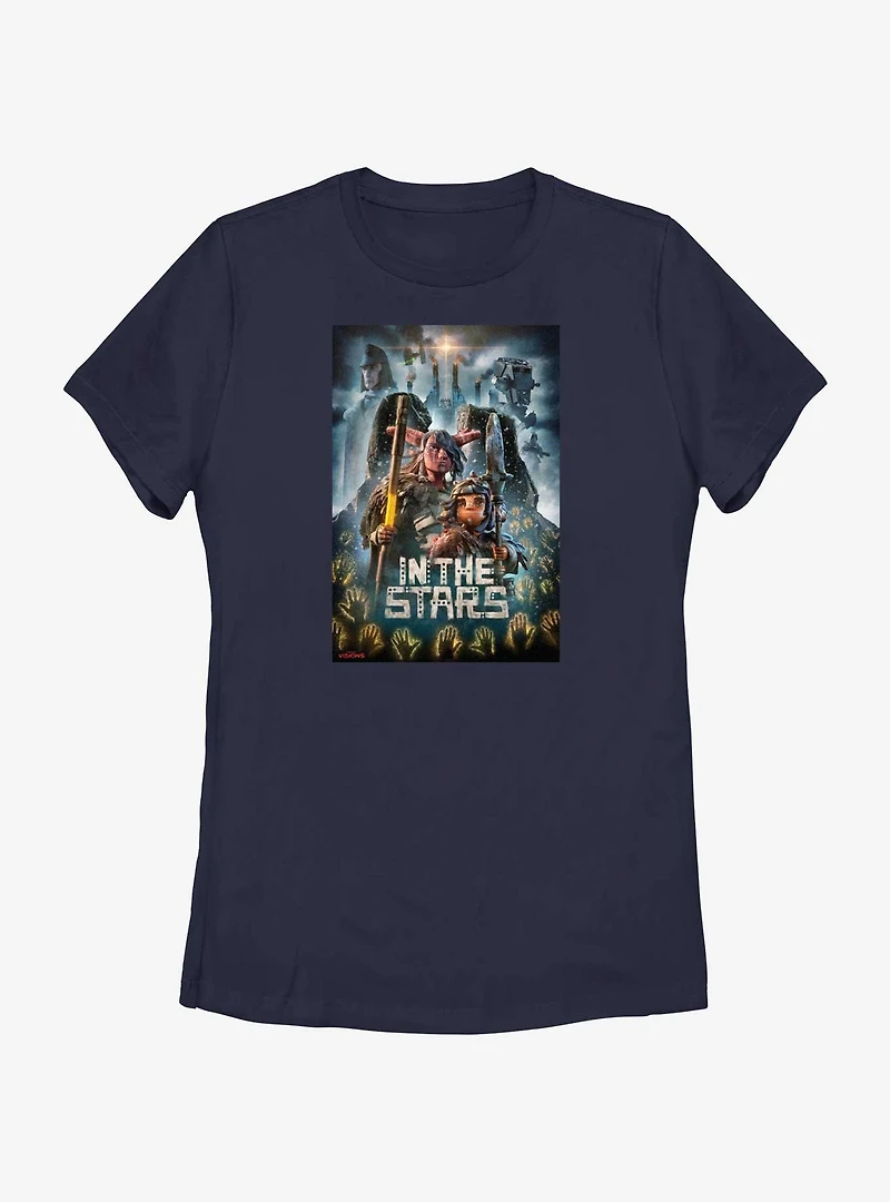 Star Wars: Visions The Stars Poster Womens T-Shirt
