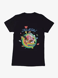 Looney Tunes That's All Folks Pride Womens T-Shirt