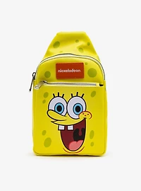 SpongeBob SquarePants Smiling Face Close Up Crossbody Bag
