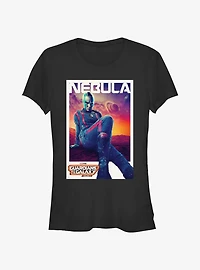 Guardians Of The Galaxy Vol. 3 Nebula Poster Girls T-Shirt