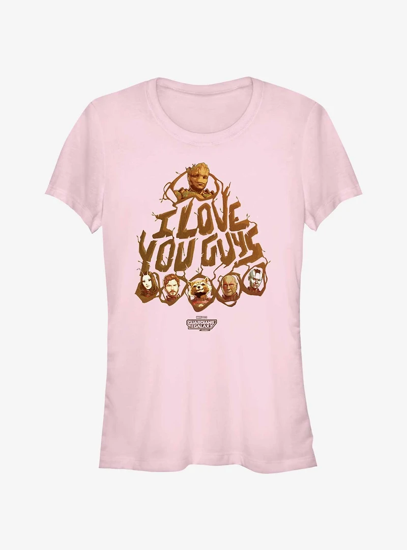 Guardians Of The Galaxy Vol. 3 Love You Guys Girls T-Shirt