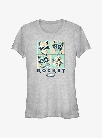 Guardians Of The Galaxy Vol. 3 Rocket Boxes Girls T-Shirt