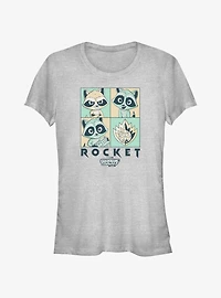 Guardians Of The Galaxy Vol. 3 Rocket Boxes Girls T-Shirt