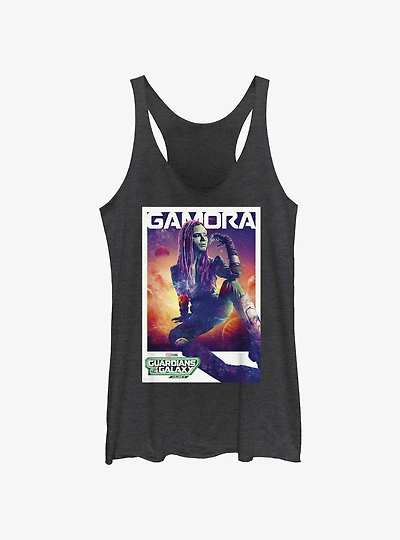 Guardians Of The Galaxy Vol. 3 Gamora Poster Womens Tank Top