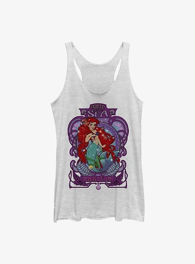 Disney The Little Mermaid Ariel Nouveau Princess Womens Tank Top
