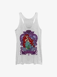 Disney The Little Mermaid Ariel Nouveau Princess Womens Tank Top