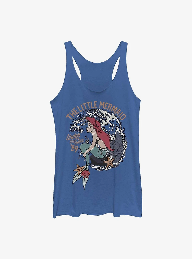 Disney The Little Mermaid Vintage Ariel Womens Tank Top
