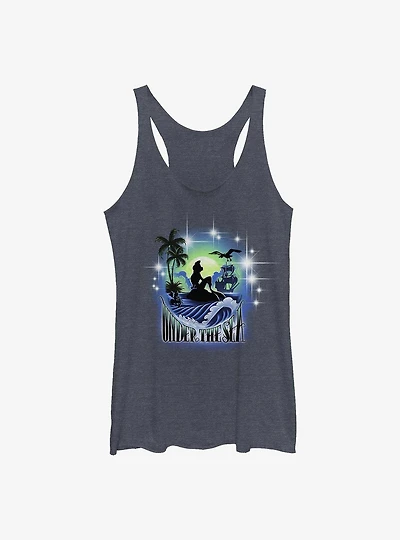 Disney The Little Mermaid Under Sea Moonlight Womens Tank Top