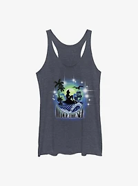 Disney The Little Mermaid Under Sea Moonlight Womens Tank Top