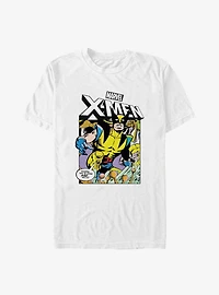 X-Men Comic Strip Wolverine Big & Tall T-Shirt