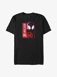 Marvel Spider-Man Miles Simple Comic Big & Tall T-Shirt