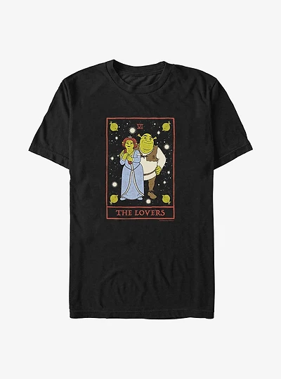 Shrek and Fiona Lovers Tarot Big & Tall T-Shirt