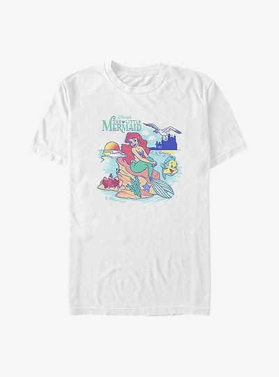 Disney The Little Mermaid By Sea Big & Tall T-Shirt