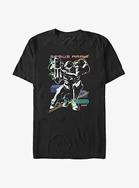 Metroid Samus Aran Neon Big & Tall T-Shirt