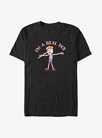 Shrek Pinocchio Real Boy Big & Tall T-Shirt