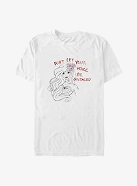 Disney The Little Mermaid Don't Let Your Voice Be Silenced Big & Tall T-Shirt