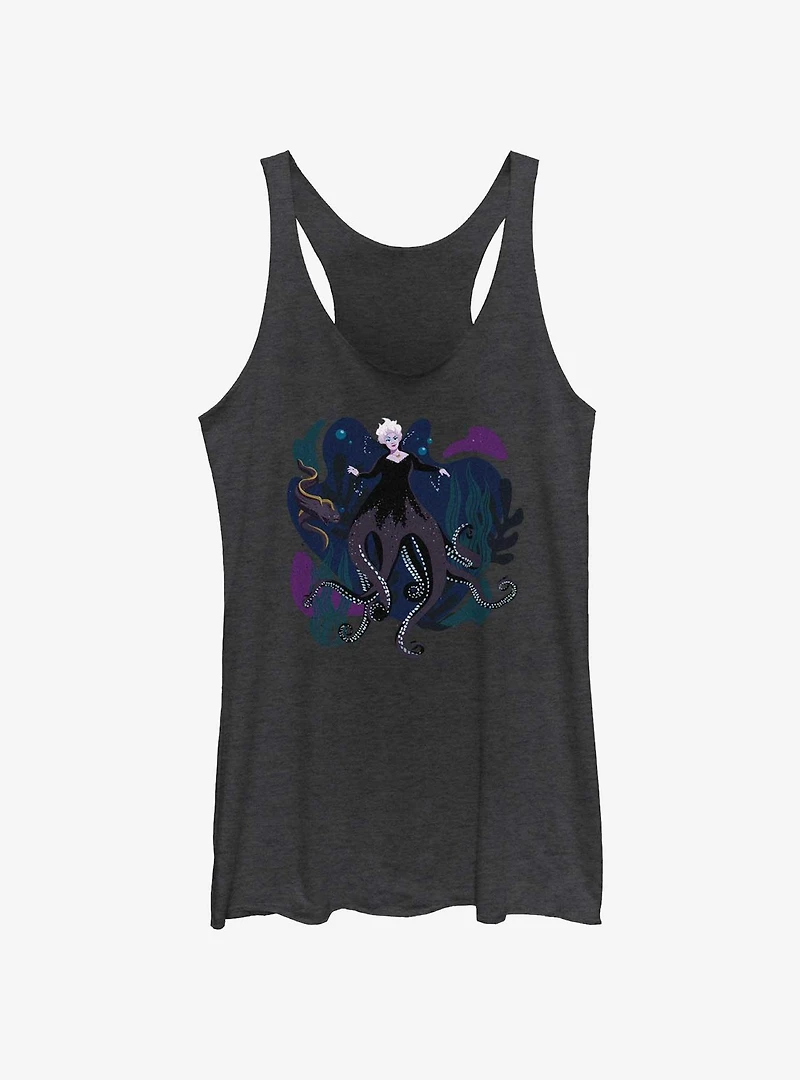 Disney The Little Mermaid Live Action Ursula With Flotsam and Jetsam Womens Tank Top