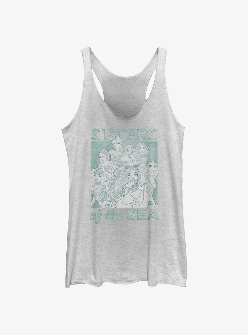 Disney the Little Mermaid Live Action Sisters of Sea Womens Tank Top