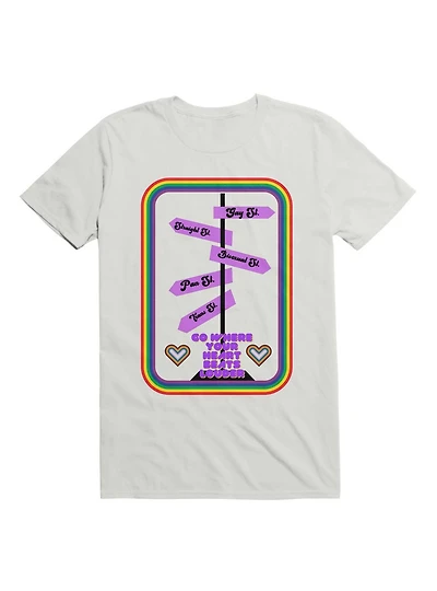 Go Where Your Heart Beats Louder T-Shirt
