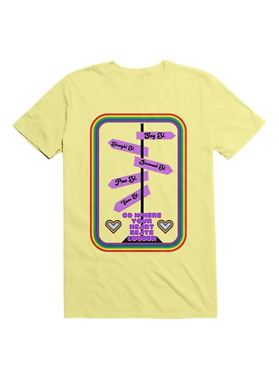 Go Where Your Heart Beats Louder T-Shirt