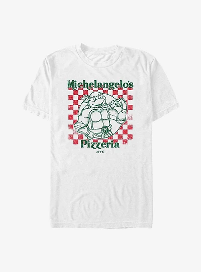 Teenage Mutant Ninja Turtles Mikey's Pizza Big & Tall T-Shirt