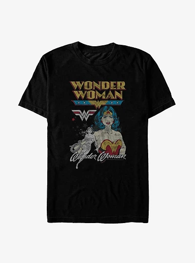 DC Comics Wonder Woman Vintage Big & Tall T-Shirt