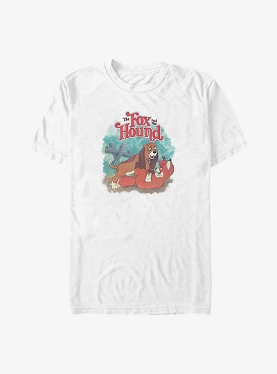 Disney the Fox and Hound Classic Friends Big & Tall T-Shirt