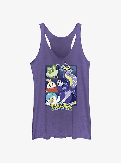Pokemon Scarlet & Violet Starters Womens Tank Top