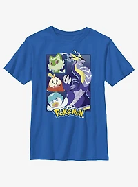 Pokemon Scarlet & Violet Starters Youth T-Shirt