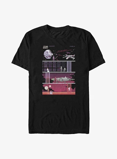Star Wars A New Hope 8 Bit Big & Tall T-Shirt
