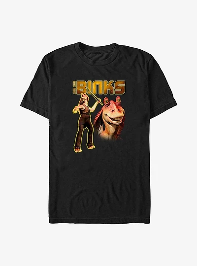 Star Wars Jar Binks Starshots Big & Tall T-Shirt