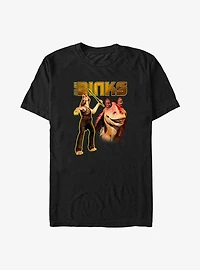 Star Wars Jar Binks Starshots Big & Tall T-Shirt