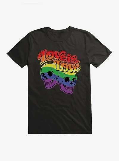 Pride Love Is Skulls T-Shirt