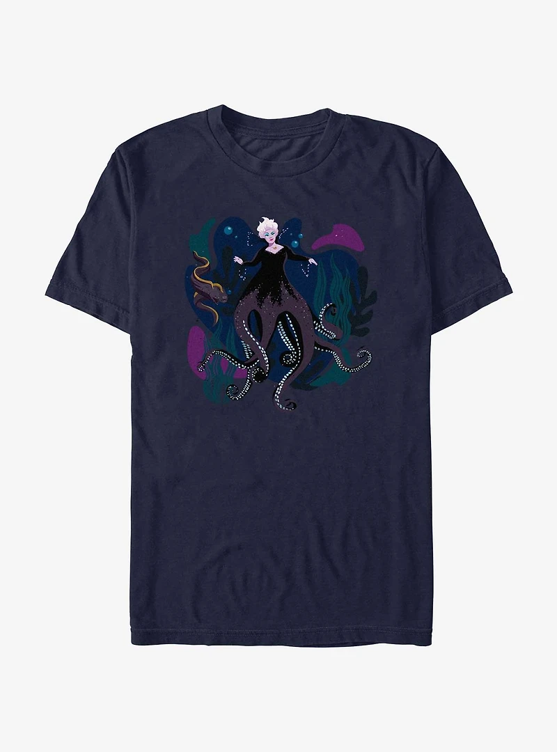 Disney The Little Mermaid Live Action Ursula With Flotsam and Jetsam T-Shirt