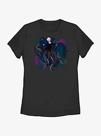 Disney The Little Mermaid Live Action Ursula With Flotsam and Jetsam Womens T-Shirt