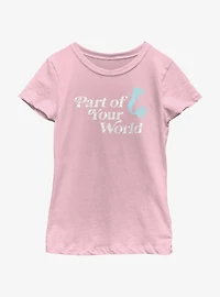 Disney The Little Mermaid Live Action Part of Your World Youth Girls T-Shirt